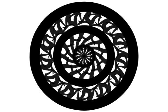 Old School Mandala: Graphics for Crafts & Sales