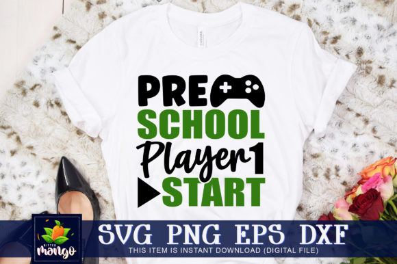 Pre School Player 1 Start: Graphics for Crafts