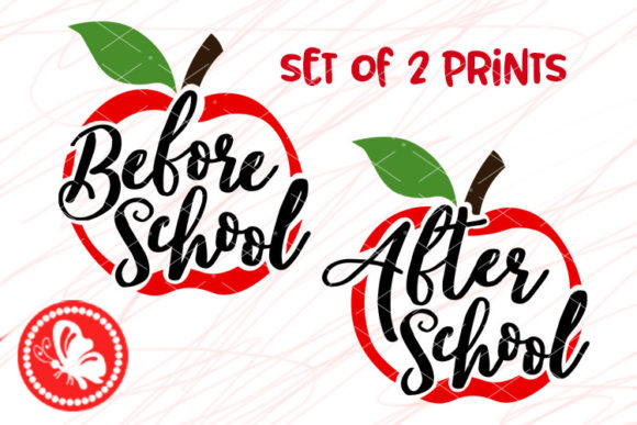 Review: After School Before Apple Clipart Bundle for Embroidery