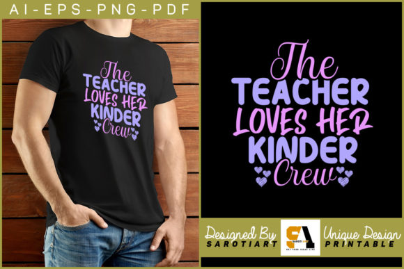 Teacher Loves Kinder Crew Graphics for Crafts
