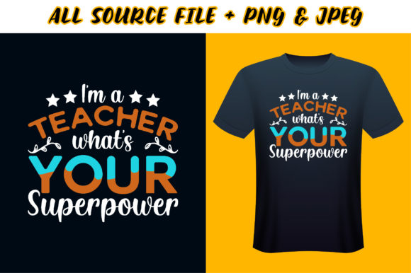 Teacher's T-shirt Design: Graphics for Crafts