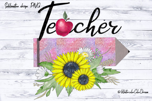 Teacher Sunflowers Sublimation Design: A Designer's Review
