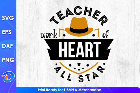 Teacher Work of Heart All Star: Graphics for Crafts